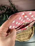cottage fabric quilted wallet