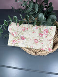 Vintage quilted fabric wallet
