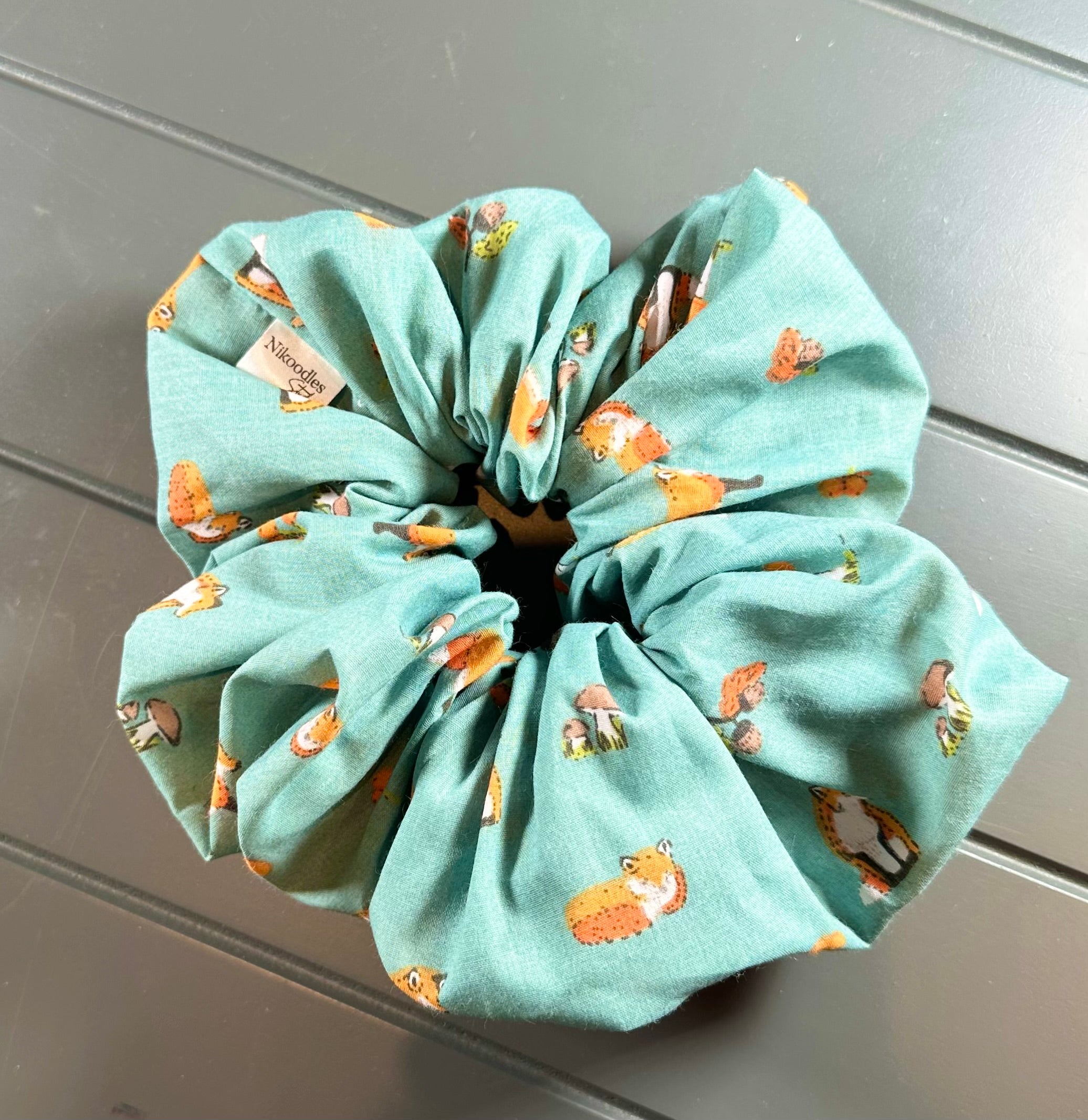 Fox and friend scrunchies
