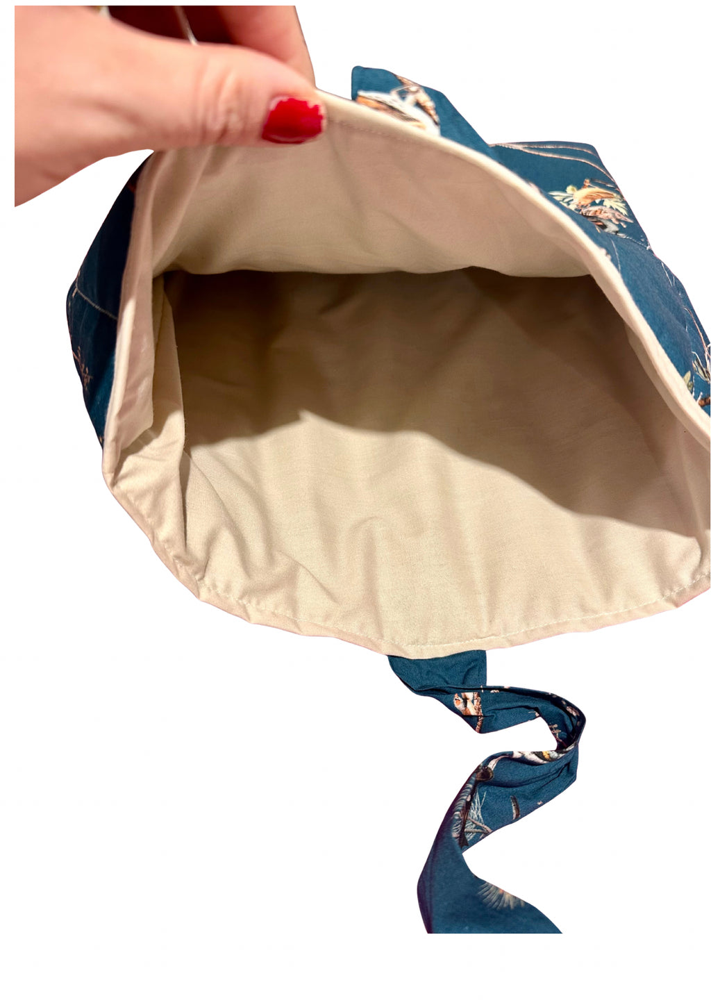 'A birds calling' quilted journal sleeve