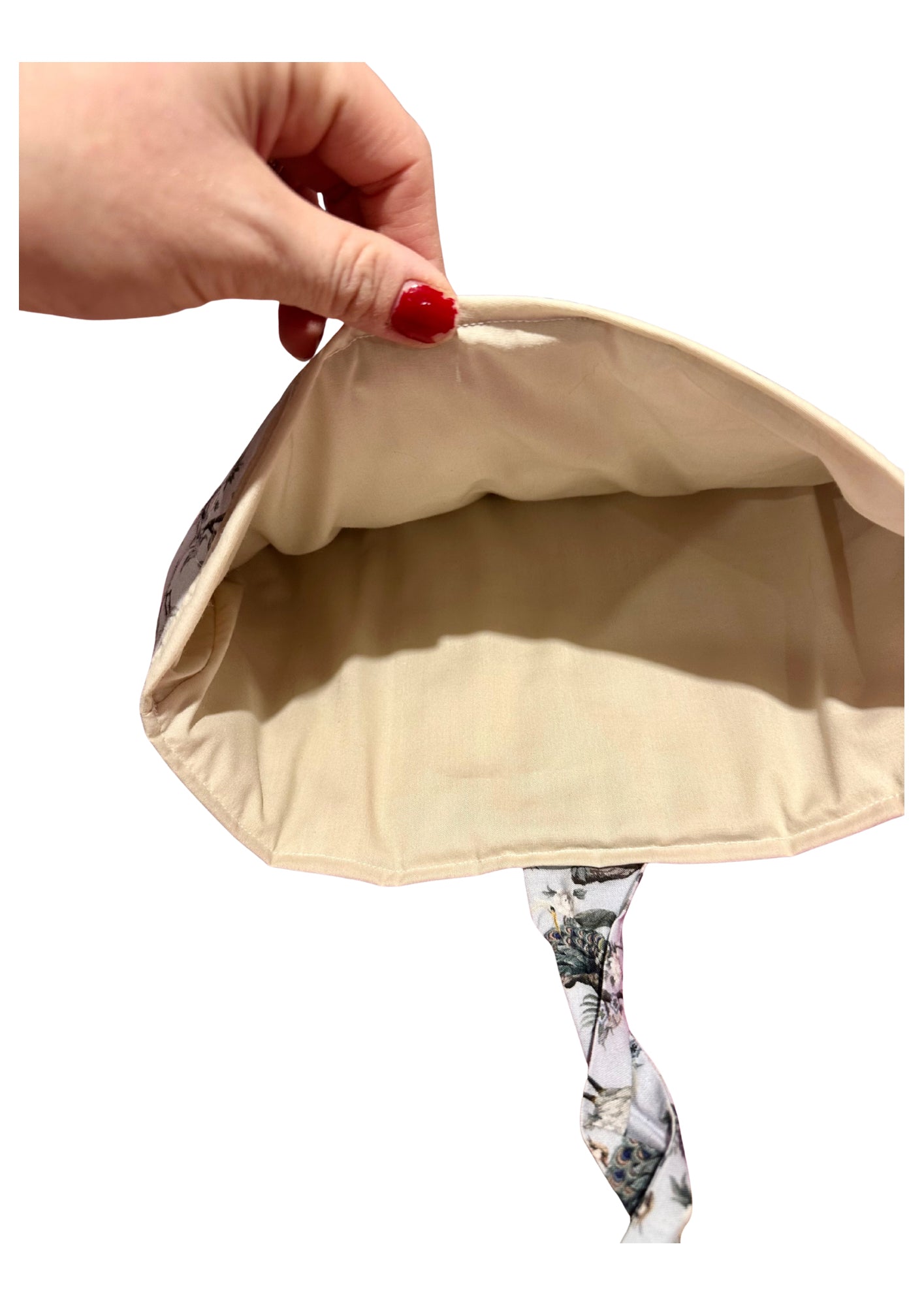 Peacock journal sleeve