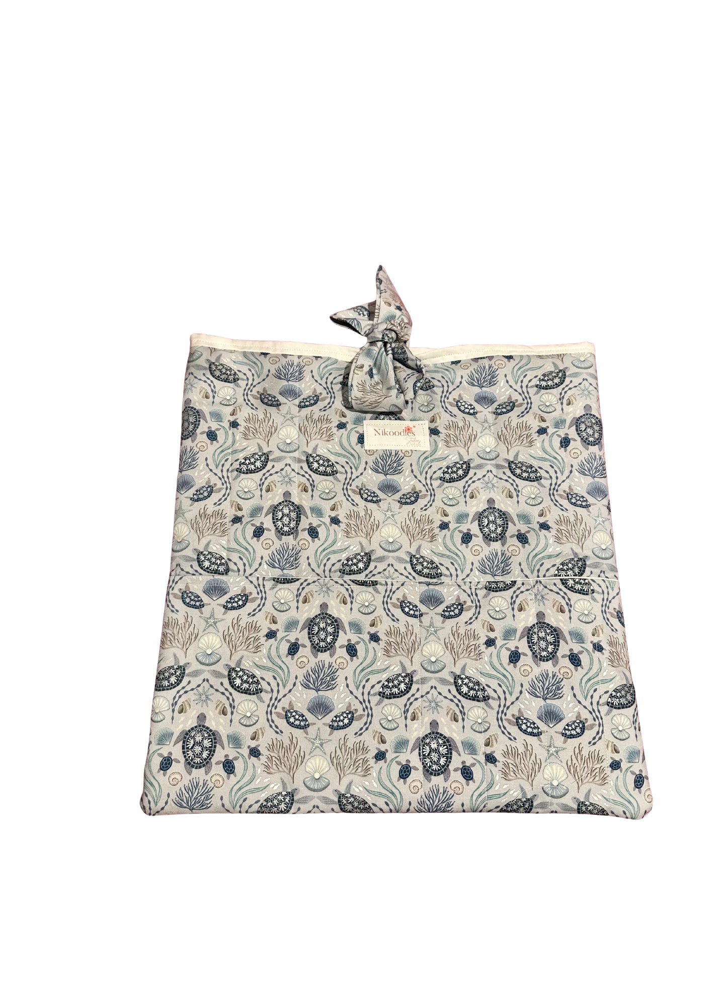 'Under the sea' turtle quilted journal sleeve